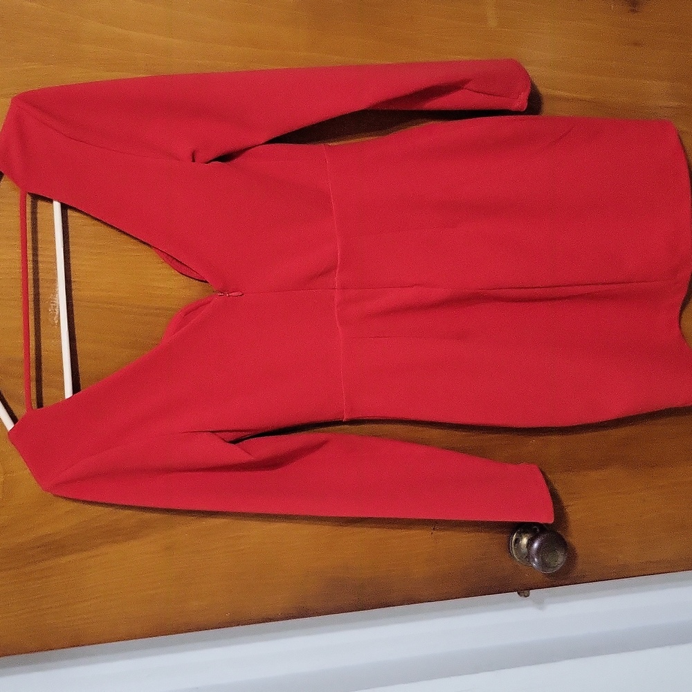 Sexy Womens Red Dress Size Xs By Express - Picture 3 of 8